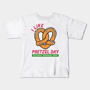 I like Pretzel Day Kids T-Shirt